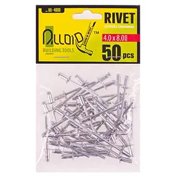 Заклепка алюмінієва Alloid 40 х 80 мм 50 шт (RA-4080)