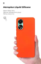 Чехол ArmorStandart ICON для OPPO A78 4G Red (ARM69634) - мініатюра 7