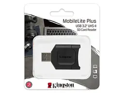 Картрідер Kingston USB 3.1 SDHC/SDXC UHS-II MobileLite Plus (MLP) - мініатюра 3