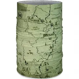 Шарф-труба Buff Coolnet UV, Camino Frances Оливковий
