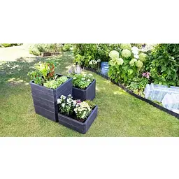 Висока грядка Graf Egro Quadro M 60x80x 25 см 4 панелі