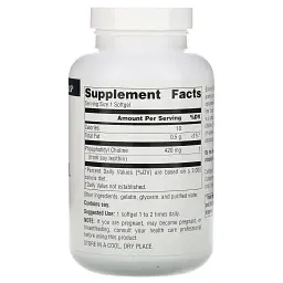Фосфатидилхолін в лецитині Source Naturals Phosphatidyl Choline 420 мг 180 капсул - мініатюра 2