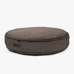 Лежак-подушка ортопедична для собак "Pearl" з ефектом пам'яті Memory Foam коричневий XS 60см
