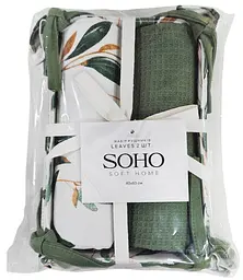 Набір рушників Soho 40x60см Leaves 2 шт pbe0050722 - мініатюра 2