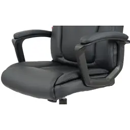 Офісне крісло Аклас Лівар TILT 10002M Чорний (PU Black) (00158598) - мініатюра 7