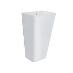 Умивальник підлоговий Qtap Tern 440x380x830mm White QT1711G302WN, Білий - мініатюра 3