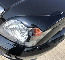 Вії фар для Toyota Land Cruiser Prado 120 2002-2009 Voron Glass - мініатюра 5