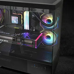 Zalman Корпус Chronix V2 без БР, 1xUSB3.0, 1xUSB2.0, 1x Type C, 2x120мм ARGB Reverse, 4x120мм ARGB, VGA 410мм, LCS ready, TG Side/Front Panel, ATX, чорний - мініатюра 8
