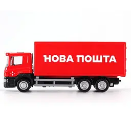 Автомодель дитяча Scania Нова Пошта TechnoDrive 250414U, масштаб 1:64 - мініатюра 8