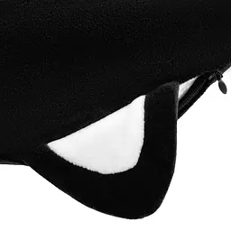 Подушка для шиї ARDESTO Travel Black Cat, 30х30см, чорний (ART3033NEP) - мініатюра 5