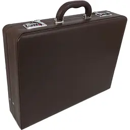 Елегантний кейс, дипломат із еко шкіри Portfolio 44х33х10 см sum0025057