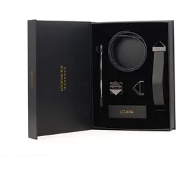 Повідець Lockink Tied Collar With Leash Set - Black
