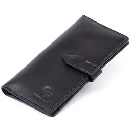 Чоловічий шкіряний гаманець GRANDE PELLE 9х18х1,5 см acs0016023