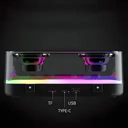 Портативна колонка Bluetooth з підсвічуванням RGB Bluetooth 5.0, Type-C. - мініатюра 3