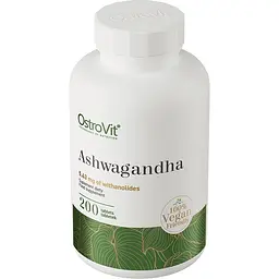 Екстракт кореня ашваганди OstroVit Ashwagandha 200 таблеток - мініатюра 2