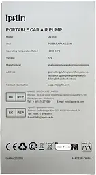Бездротовий компресор для накачування шин Ipflin - мініатюра 4