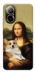 TPU чохол Demsky Mona corgi для Realme C67 4G