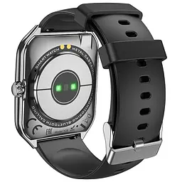 Смарт-годинник Hoco Y28 Amoled 49mm, 200 mAh, IP67 Smart sports watch (call version) Black (6942007648479) - мініатюра 3