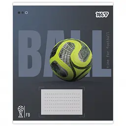 Набір зошитів Yes Ball А5 18 аркушів у лінію 25 шт. (768680) - мініатюра 2