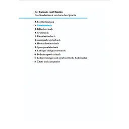 Duden 2. Das Stilworterbuch -