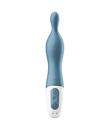Вібратор Satisfyer A-Mazing 1 21.7 см блакитний - мініатюра 7