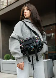 Жіноча сумка бананка Sambag Dynamicdart 38 × 21 × 7 см (80411707) - мініатюра 2