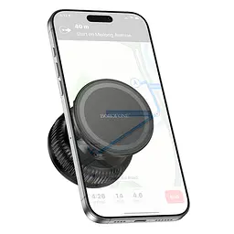 Автотримач для телефона Borofone BH139 Rider vacuum suction cup magnetic holder(universal) - мініатюра 3