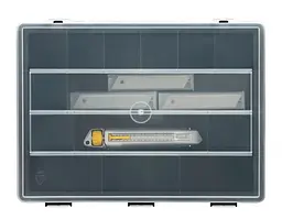 Ніж Stanley Interlock + 50 шт лезо шириною 18 мм, довжина ножа 165 мм, у кейсі (STHT10018-9) - мініатюра 2