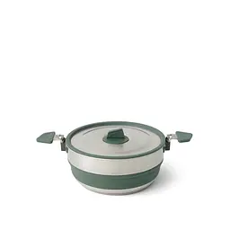 Каструля складана Sea to Summit Detour Stainless Steel Collapsible Pot 3 L Оливковий