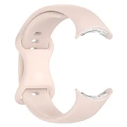 Силіконовий ремінець на смарт годинник Google Pixel Watch 41mm/2 41mm/3 41mm/4 41mm, Silicone, pink sand, зі зручною застібкою, на фітнес браслет, ArmorStandart (ARM75436) - мініатюра 2