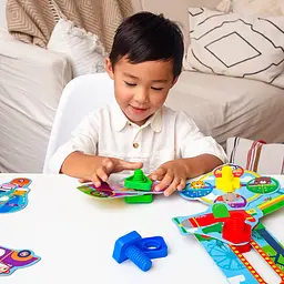 Гра-конструктор з болтами Fisher-Price. Парк розваг Vladi Toys VT2905-21 укр - мініатюра 4