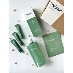 Набір комплексний для проблемної шкіри з центелою та полином Original Herb Wormwood Calming Watery Fraijour - мініатюра 3
