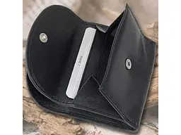 Жіночий гаманець натуральна шкіра Cortina 5055 nero Чорний 10,5x8,5 см TONY PEROTTI acs0032586 - мініатюра 8