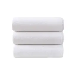 Рушник махровий Lotus Home - Total soft white білий 50x90 (20/2) 500 г/м²