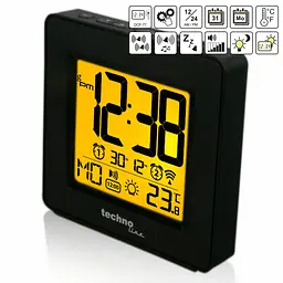 Годинник настільний Technoline WT330 Black (WT330), Чорний - мініатюра 6