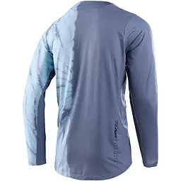 Велоджерсі Troy Lee Designs Skyline Air LS Jersey Half Dye Sky Blue XL (1106-345912005) - мініатюра 2