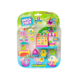 Ігровий набір Moji Pops – Капкейк-кафе, 2 фігурки, аксесуари