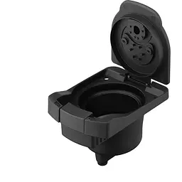 Кавоварка Ardesto YCM-CNDE, White / Black 1400W капсульна 0.8 л капсули Nespresso Nescafe Dolce Gusto мелена кава - мініатюра 4