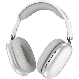 Навушники Borofone BO22 Elegant BT headphones бездротові накладні сріблясті