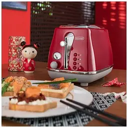 Тостер Delonghi CTOC 2103 R [64754] - мініатюра 5