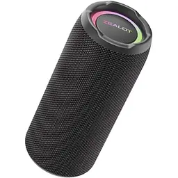 Портативна bluetooth колонка Zealot S49 Pro з LED підсвічуванням чорний
