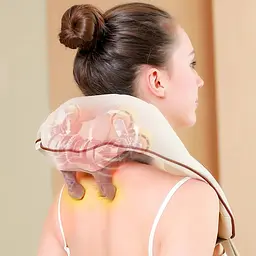Роликовий масажер для шиї та спини, USB, MASSAGER XL-653 / Електричний масажер - мініатюра 2