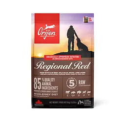 Сухий корм для собак усіх порід Orijen Regional Red з червоним м'ясом 6 кг o18460