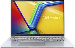Ноутбук ASUS Vivobook 16 X1605VA-MB235 16' WUXGA IPS, Intel i3-1315U, 16GB, F512GB, UMA, noOS, Сріблястий (90NB10N2-M009K0)