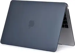 Пластикова накладка [верх та низ] Hardshell Crystal Case для Apple MacBook Air 13.6" M2 A2681 2022 [Black] [77497] - мініатюра 2