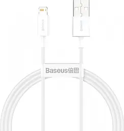 Кабель Baseus Superior Series Fast Charging Data Cable USB to Lightning 2.4A 1.5m CALYS-B02 White