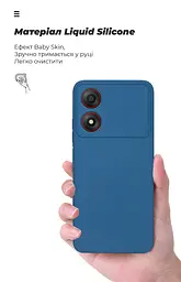 Чехол ArmorStandart ICON для ZTE Blade A34 Camera cover Blue (ARM78957) - мініатюра 7