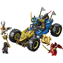 Конструктор LEGO Ninjago Автомобіль-трансформер Джея 387 деталей (71856) - мініатюра 3
