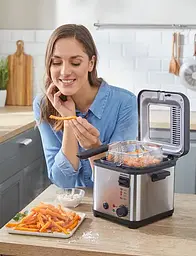 Фритюрница фондю 2 в 1 Silver Crest 1.2 л 850Вт SFM 850 A4 - мініатюра 6