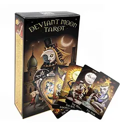 Карти Таро Tarot Deck Божевільного Місяця Deviant Moon Tarot 78 штук у комплекті 10 см - мініатюра 2